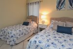 Guest Bedroom Features 2 Twin Beds